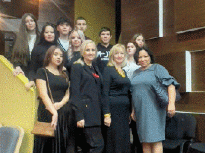 Студенты БАГСУ при Главе РБ посетили концерт Национального симфонического оркестра Республики Башкортостан